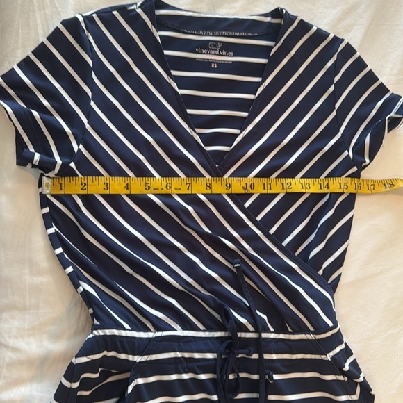 Vineyard vines blue and white stripes dress - Picture 8 of 11
